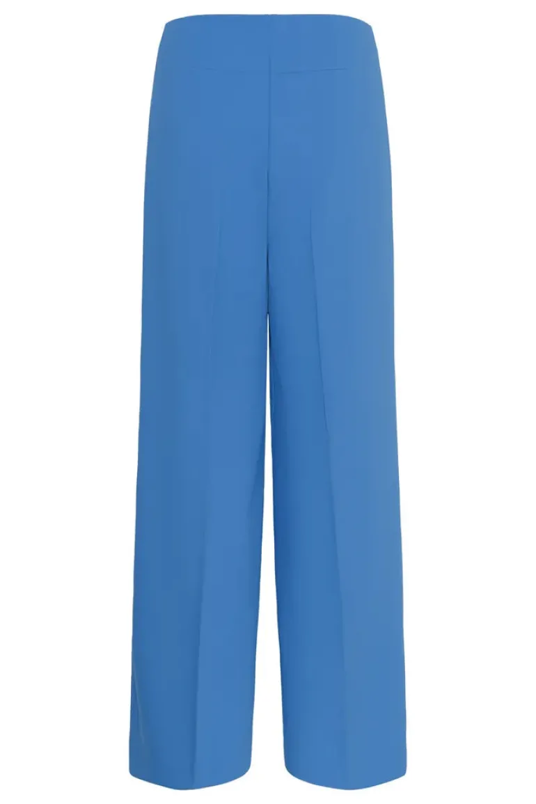 Corinne Wide Long Pants - Palace Blue