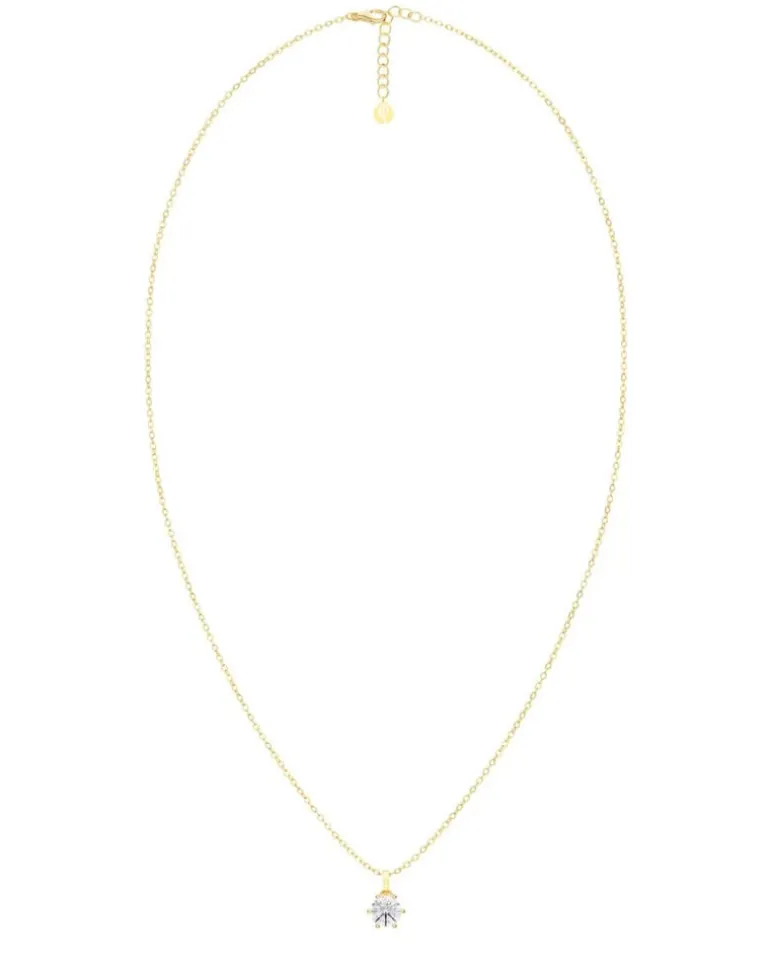 Crown Necklace Gold