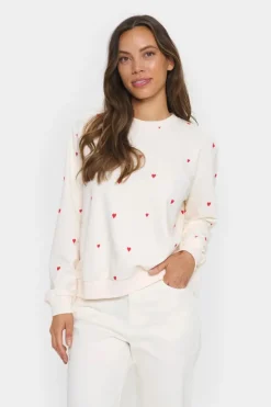 Dagna Sweatshirt - Ice Flame Hearts
