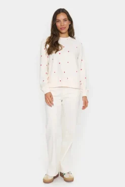 Dagna Sweatshirt - Ice Flame Hearts