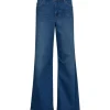 Dara Deluxe Jeans 32' - Mid Blue
