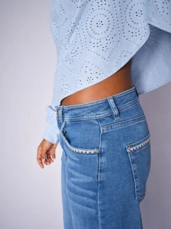 Dara Shane Jeans Long - Mid Blue