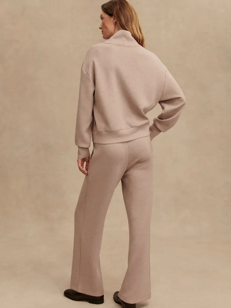 Davidson Sweat - Taupe Marl