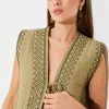 Diamond Waistcoat - Kaki
