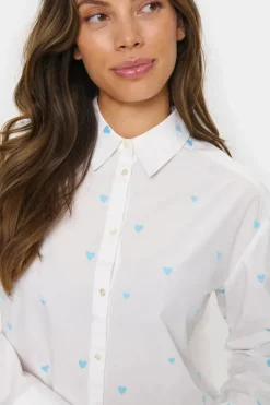 Dianne Shirt - Ice Airy Hearts