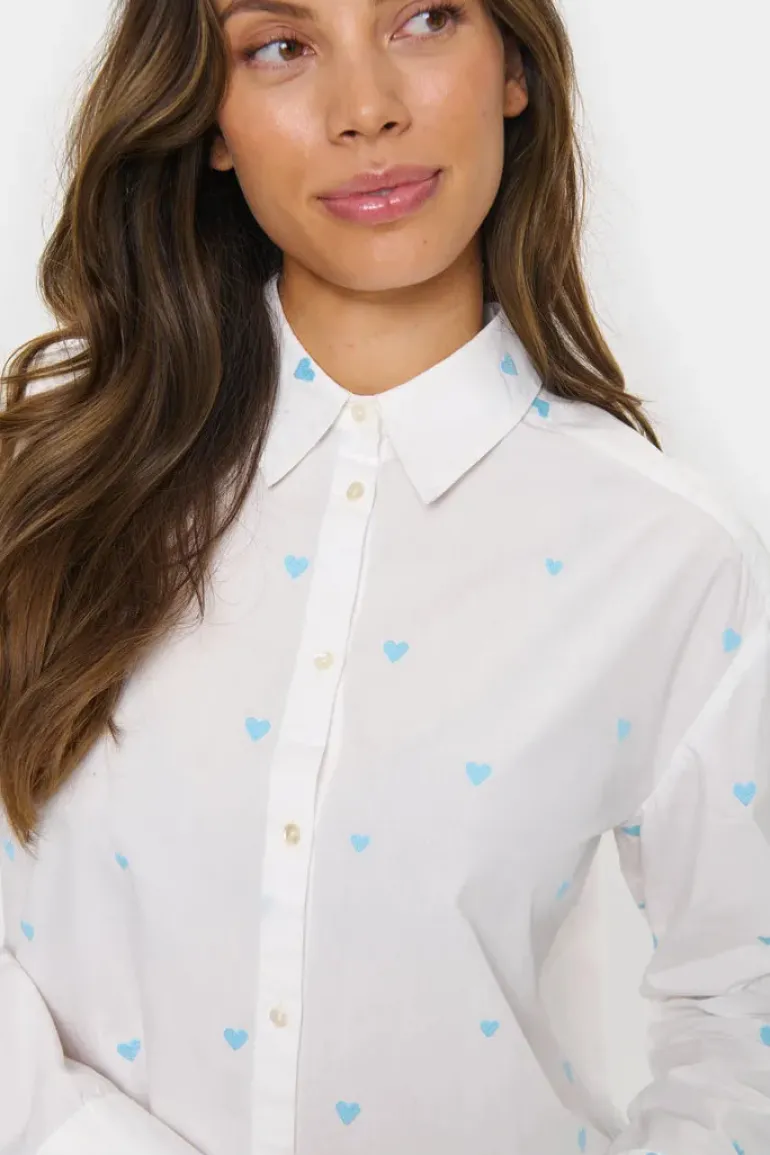 Dianne Shirt - Ice Airy Hearts