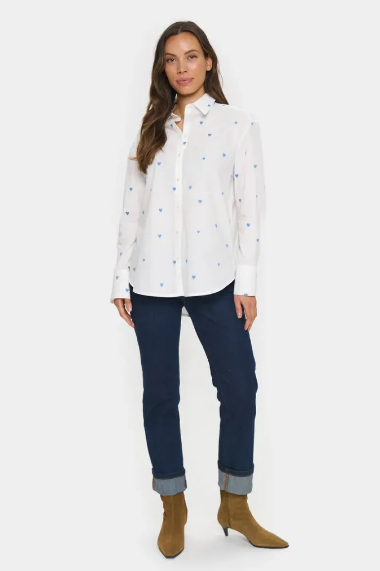 Dianne Shirt - Ice Airy Hearts