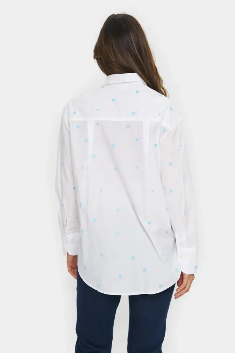 Dianne Shirt - Ice Airy Hearts