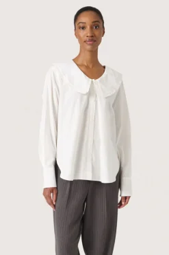 Divia Shirt LS - Whisper White