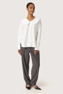 Divia Shirt LS - Whisper White