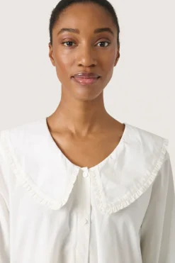 Divia Shirt LS - Whisper White