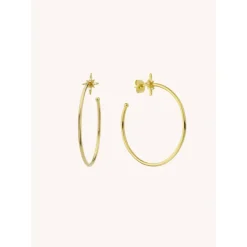 Diwali Creole Earrings - Gold