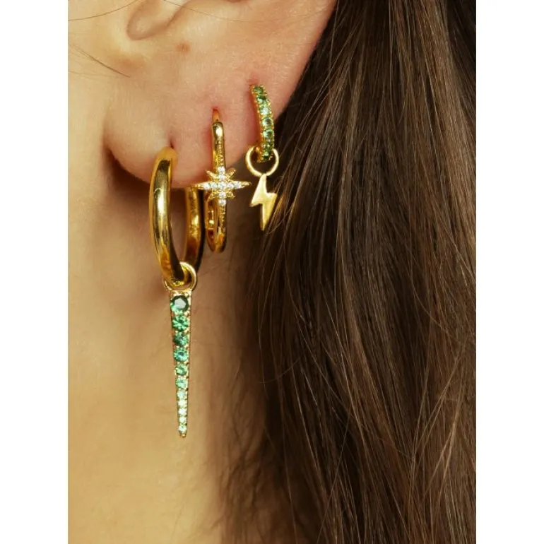 Diwali Jazzy Earrings - Gold