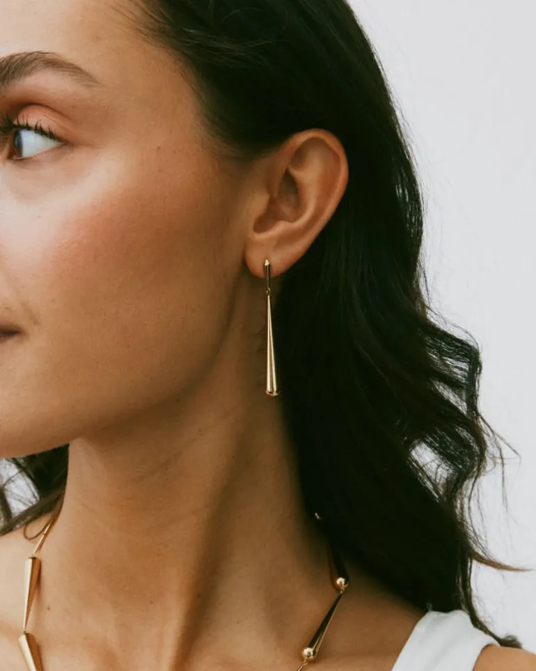 Drops Earrings L Gold