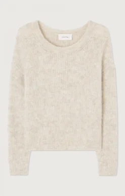 East Round Neck Knit - Poudreuse