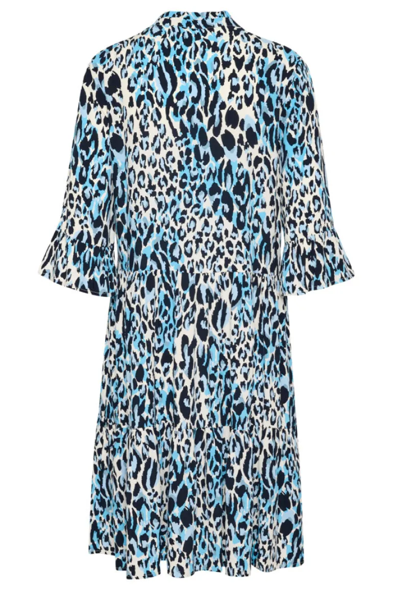 Eda Dress - Baby's Breath Blue Animal