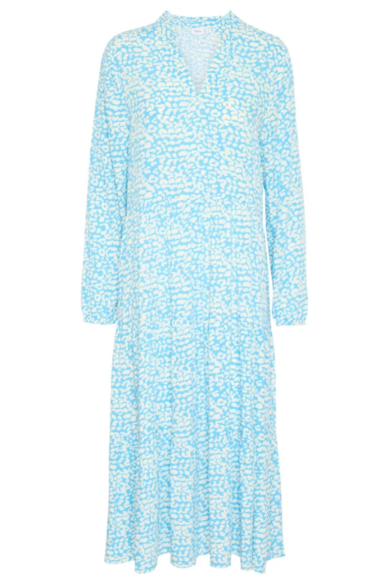 Eda Maxi Dress - Ethereal Blue Leomania