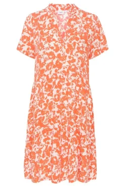 Eda SS Dress - Tigerlily Porcelain Blooms