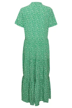 Eda SS Maxi Dress - Jelly Bean Ditsy Floral