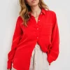Ellis Shirt - Cherry