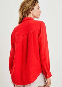 Ellis Shirt - Cherry