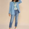 Elly Kyoto Jeans - Mid Blue
