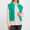 Elona Short Waistcoat - Clover Green