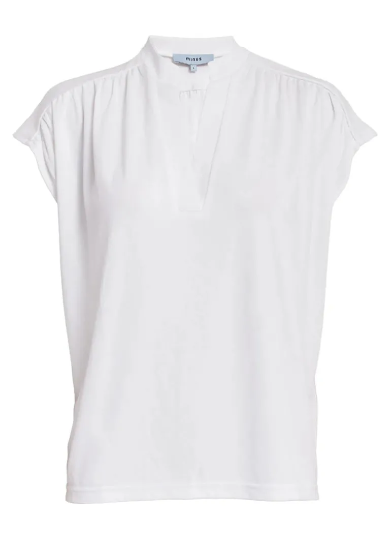 Fiba Modal T-Shirt - Broken White
