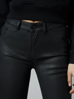 Florence Mid Rise Ankle Skinny - Medina Coated
