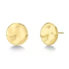 Flowy Studs Gold
