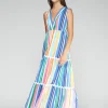 Gadea Dress - Coloured Stripe