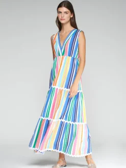 Gadea Dress - Coloured Stripe