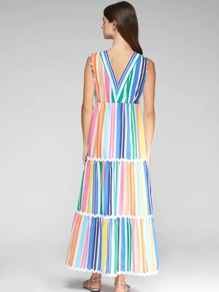 Gadea Dress - Coloured Stripe