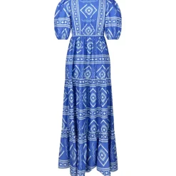 Gambo Maxi Dress SS - Blue
