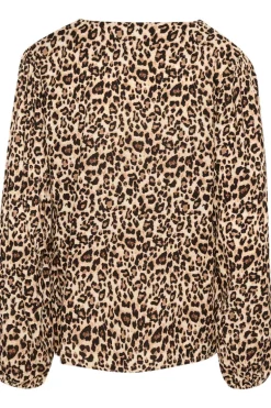 Gazel Blouse - Black Reg Leo