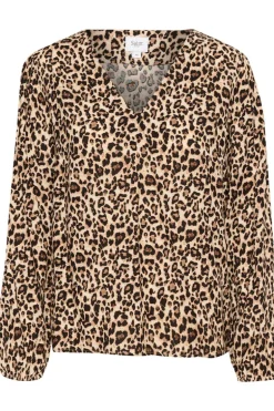 Gazel Blouse - Black Reg Leo