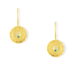 Gemma Earrings Blue