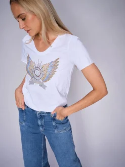 Gethi Deco Tee - White