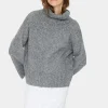 Gilda Pullover - Mist Grey Melange