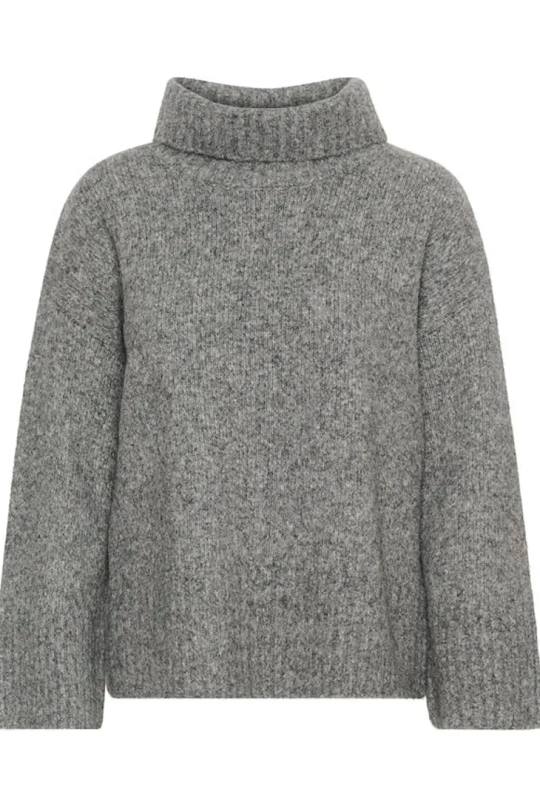 Gilda Pullover - Mist Grey Melange