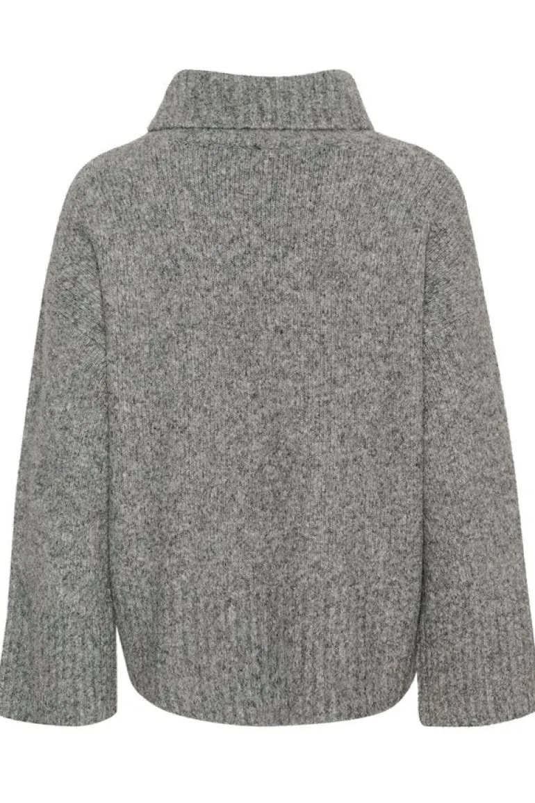 Gilda Pullover - Mist Grey Melange