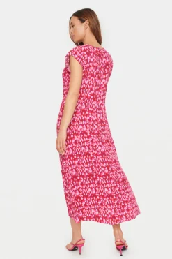 Gisla Maxi Dress - Bonbon Paint Leo