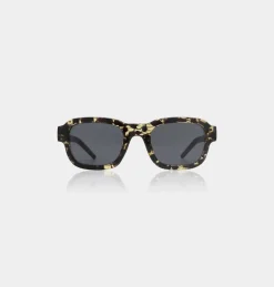 Halo Sunglasses - Black / Yellow Tortoise