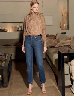 Harlem Mom Jeans - Denim B136