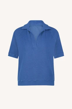 Harper Slub Top - Queens Blue