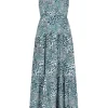 Hathaway Dress - Ravello Azure