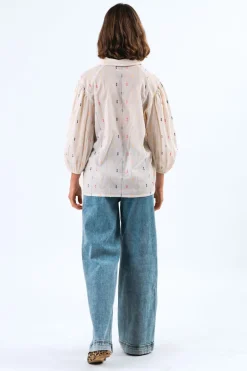Heidi Shirt 3/4 - Creme