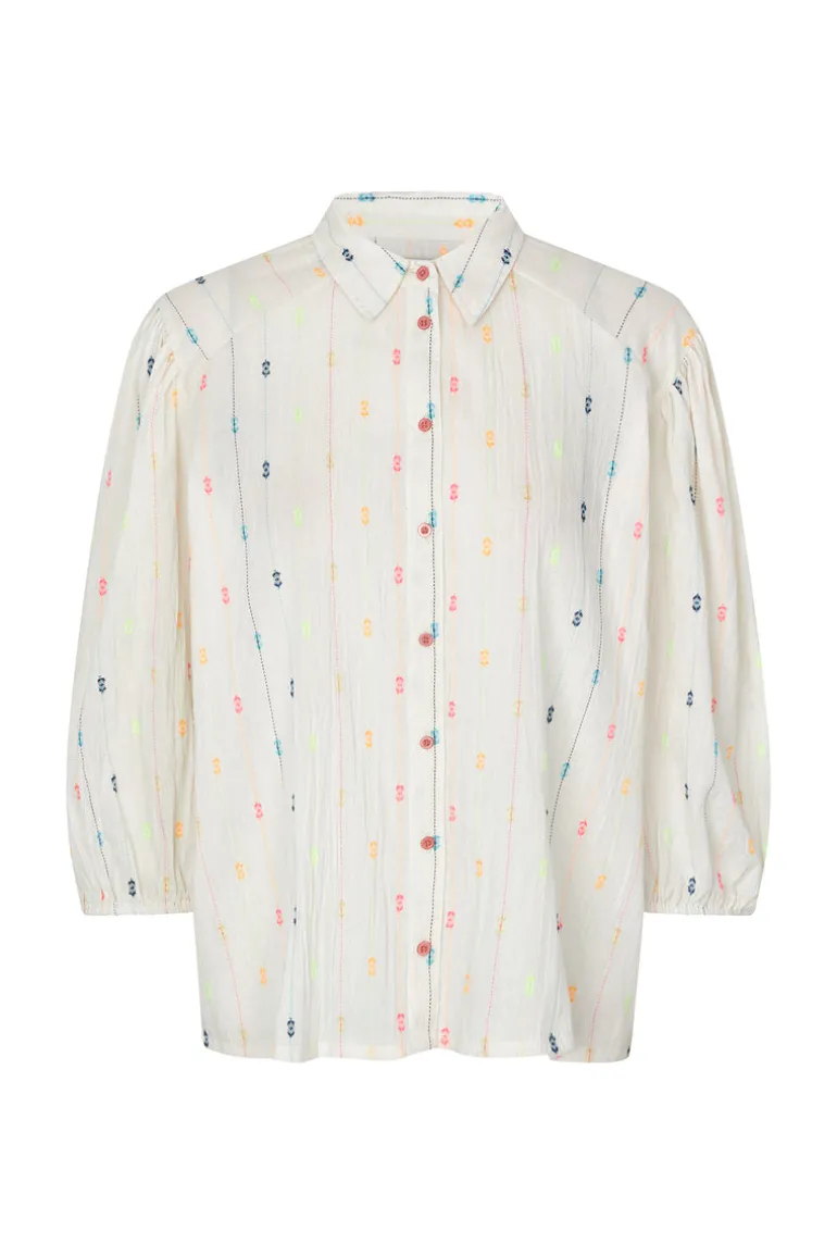 Heidi Shirt 3/4 - Creme