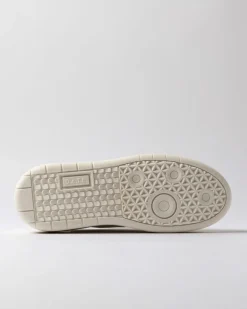 Hill Low Platform Calf - White