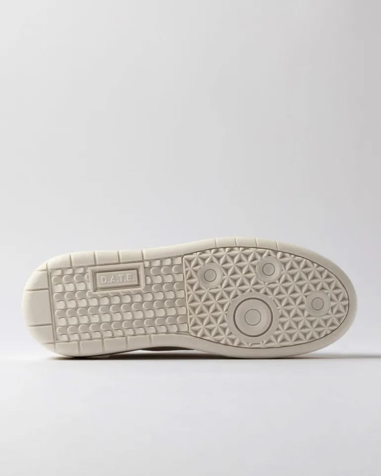 Hill Low Platform Calf - White